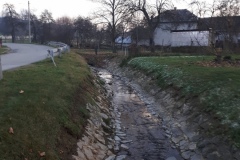 Čistenie potoka Držkovo – október – november 2020
