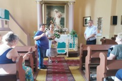 Návšteva členov z Únie slovenských organizácií v Maďarsku a z družobnej obce Čabasabady - 9.7.2021 
