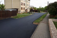 Rekonštrukcia miestnych komunikácií v obci Hradište -  od Líškov po bytovku a oprava cesty pri kostole – apríl 2020